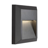 Rabalux-lamp, wandlamp, voor buiten, LED 4 W, antraciet, Trento, 2 stuks