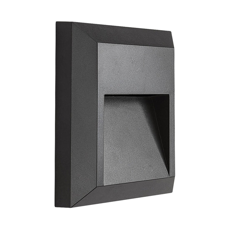 Rabalux-lamp, wandlamp, voor buiten, LED 4 W, antraciet, Trento, 2 stuks