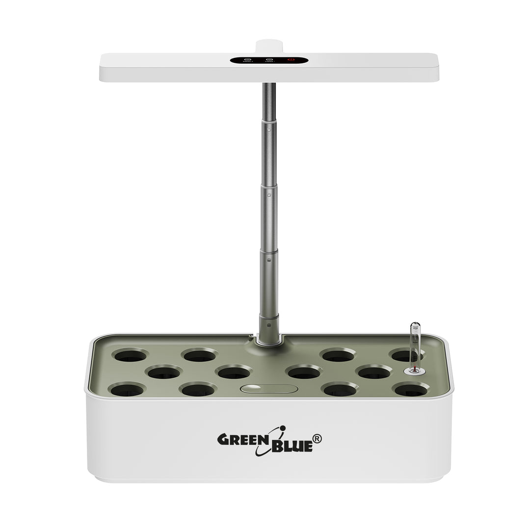 GreenBlue slim systeem voor binnenteelt, SMART-bloempot, inhoud 4 l, 220-240 V AC 50/60 Hz 0,4 A GB133 + accessoirepakket