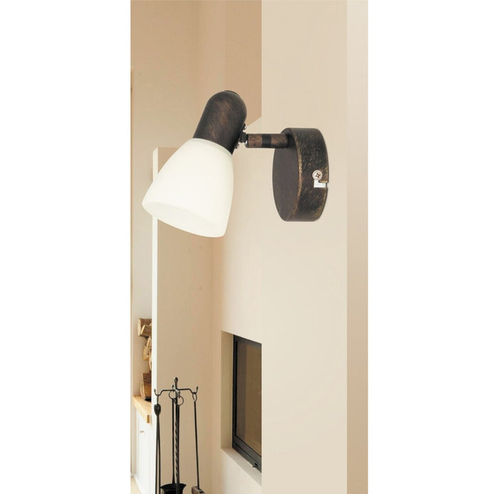 Soma spotlamp E14 max. 40 W antiek bruin 6591, 2 stuks