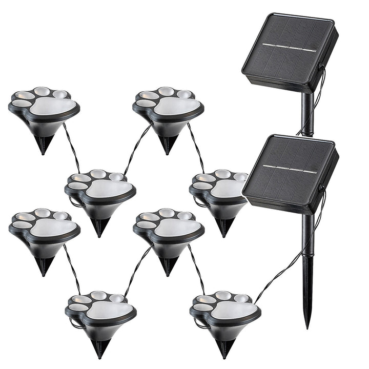 Rabalux-zonnelampen, 2 sets, LED, IP44, accu 600 mAh, Wigry