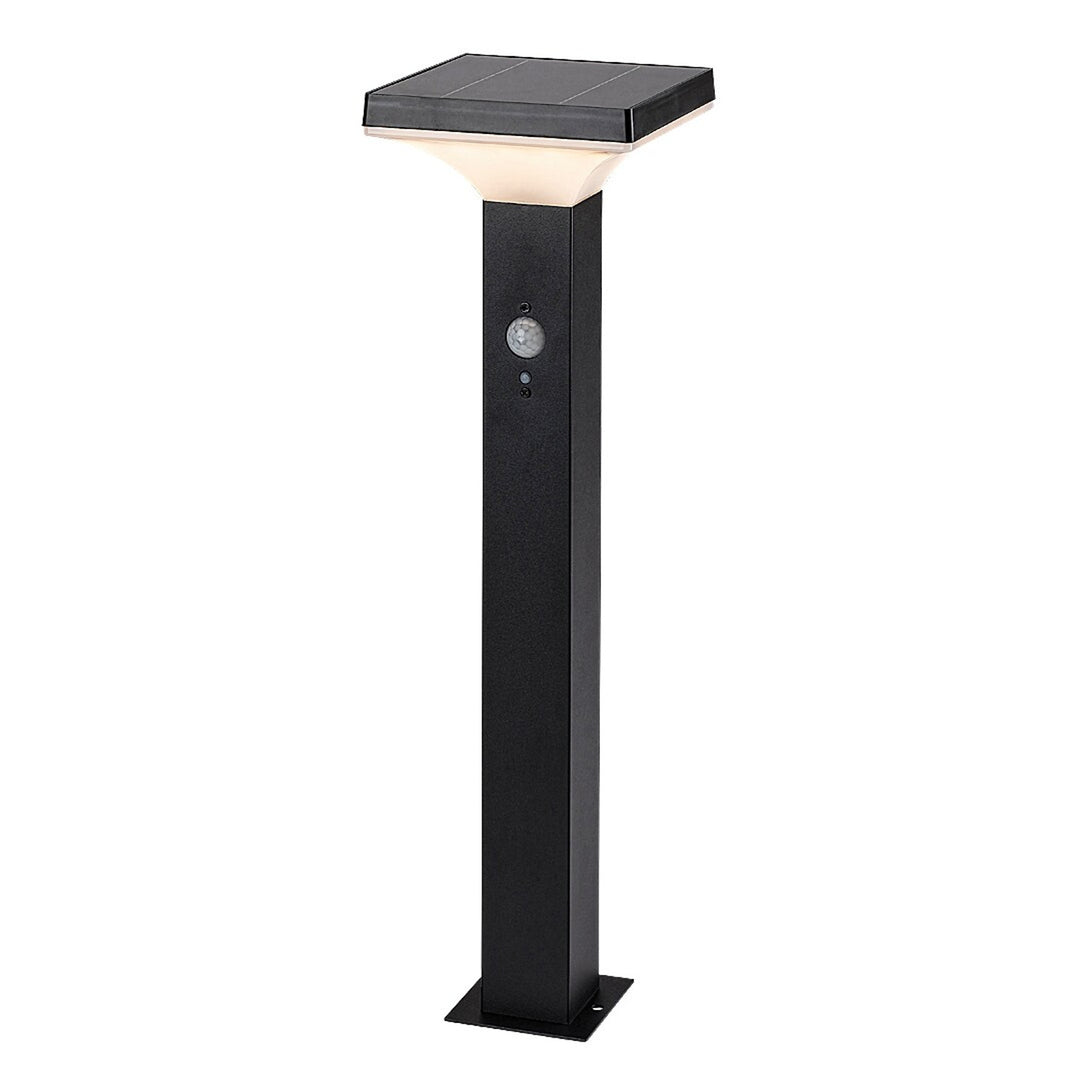 Rabalux-lamp, voor buiten, op zonne-energie, staande lamp, LED 4 W, IP44, zwart, Geleen, 2 stuks