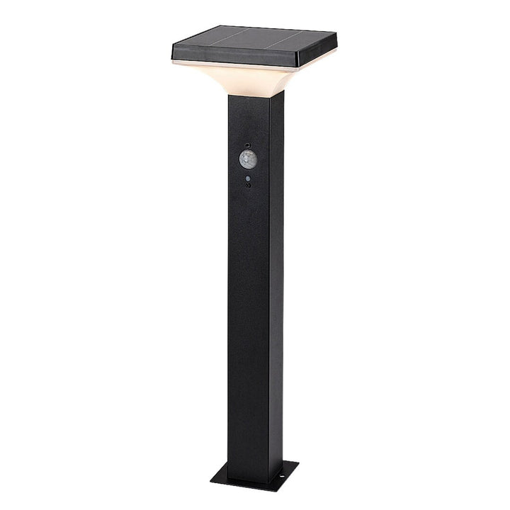 Rabalux-lamp, voor buiten, op zonne-energie, staande lamp, LED 4 W, IP44, zwart, Geleen, 2 stuks