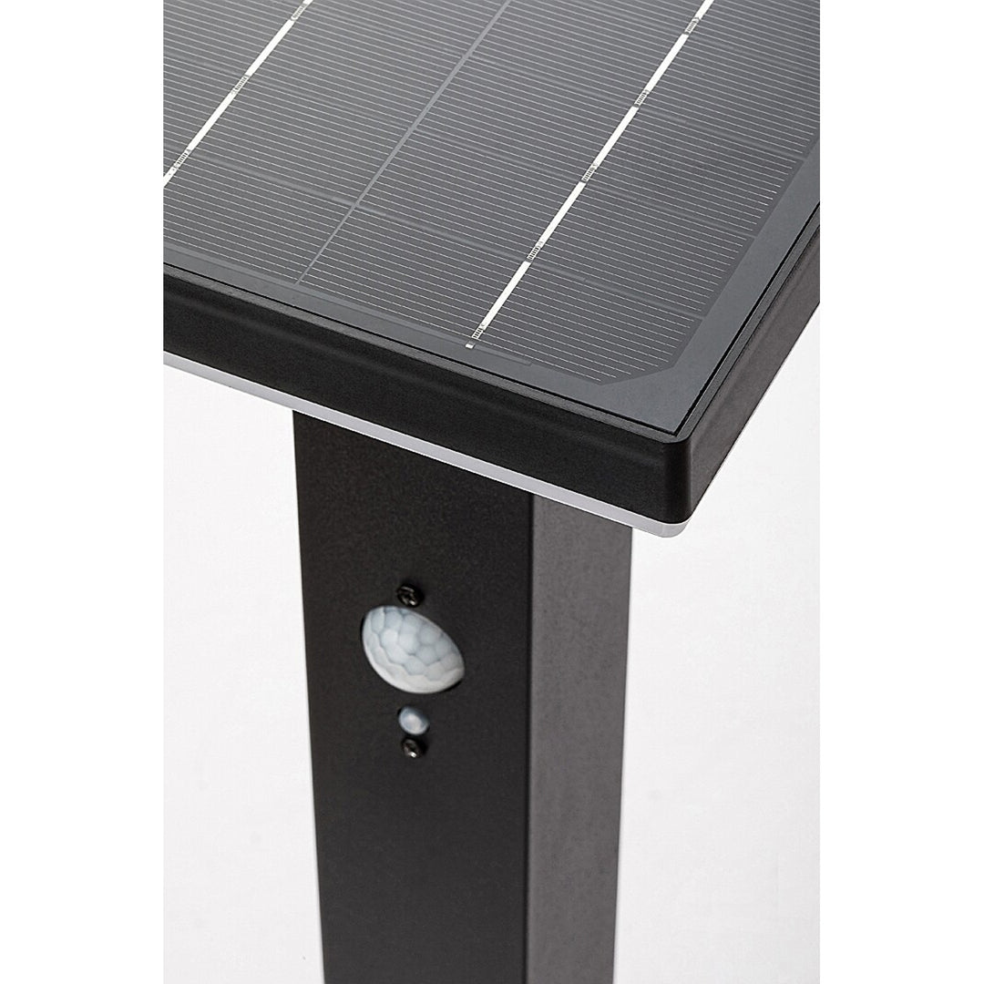 Rabalux-lamp, voor buiten, op zonne-energie, staande lamp, LED 4 W, IP44, zwart, Geleen, 2 stuks