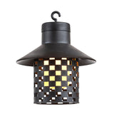 Rabalux-zonnelampen, 4 armaturen, voor buiten, IP44, zwart, Ximpu, 2 sets