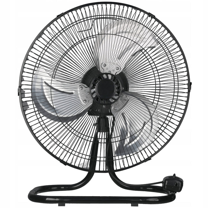 LTC-staande ventilator, 18", kleur: zwart, in hoogte verstelbaar, vermogen 50 W, LXWT04C