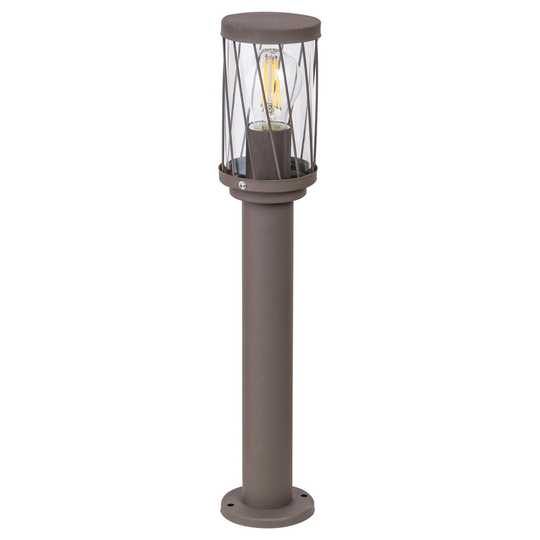 Rabalux Budapest staande tuinlamp, IP44, kleur bruin, E27-fitting, max. 40 W, 8889