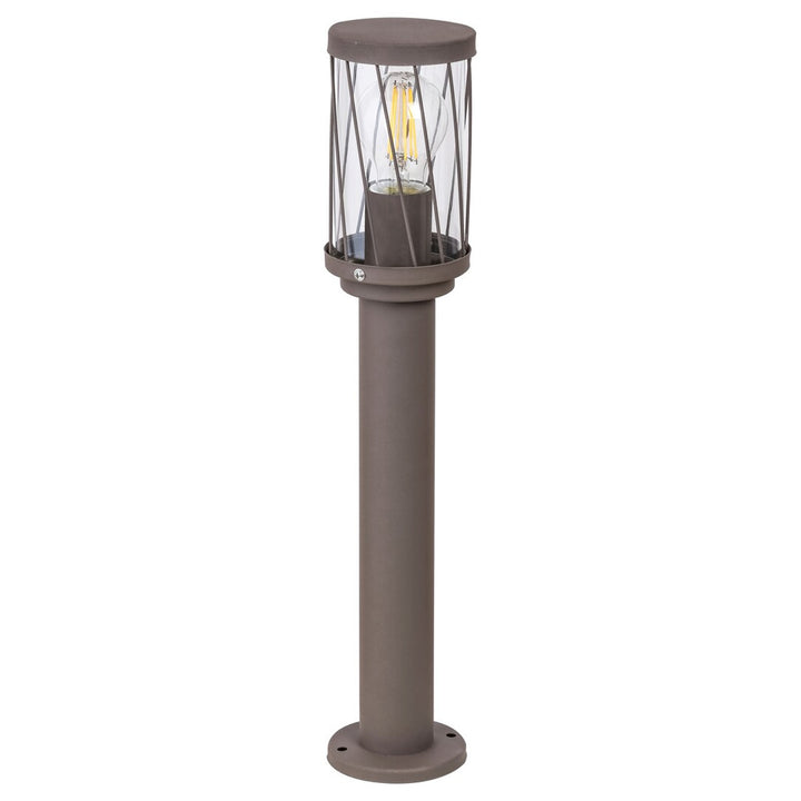 Rabalux Budapest staande tuinlamp, IP44, kleur bruin, E27-fitting, max. 40 W, 8889