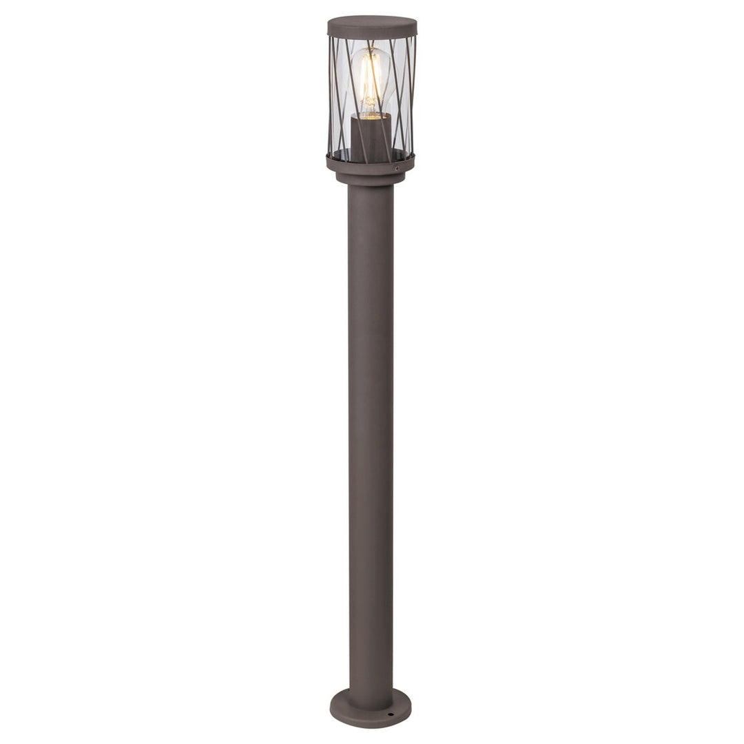 Rabalux Budapest staande tuinlamp, IP44, kleur bruin, E27-fitting, max. 40 W, 8890