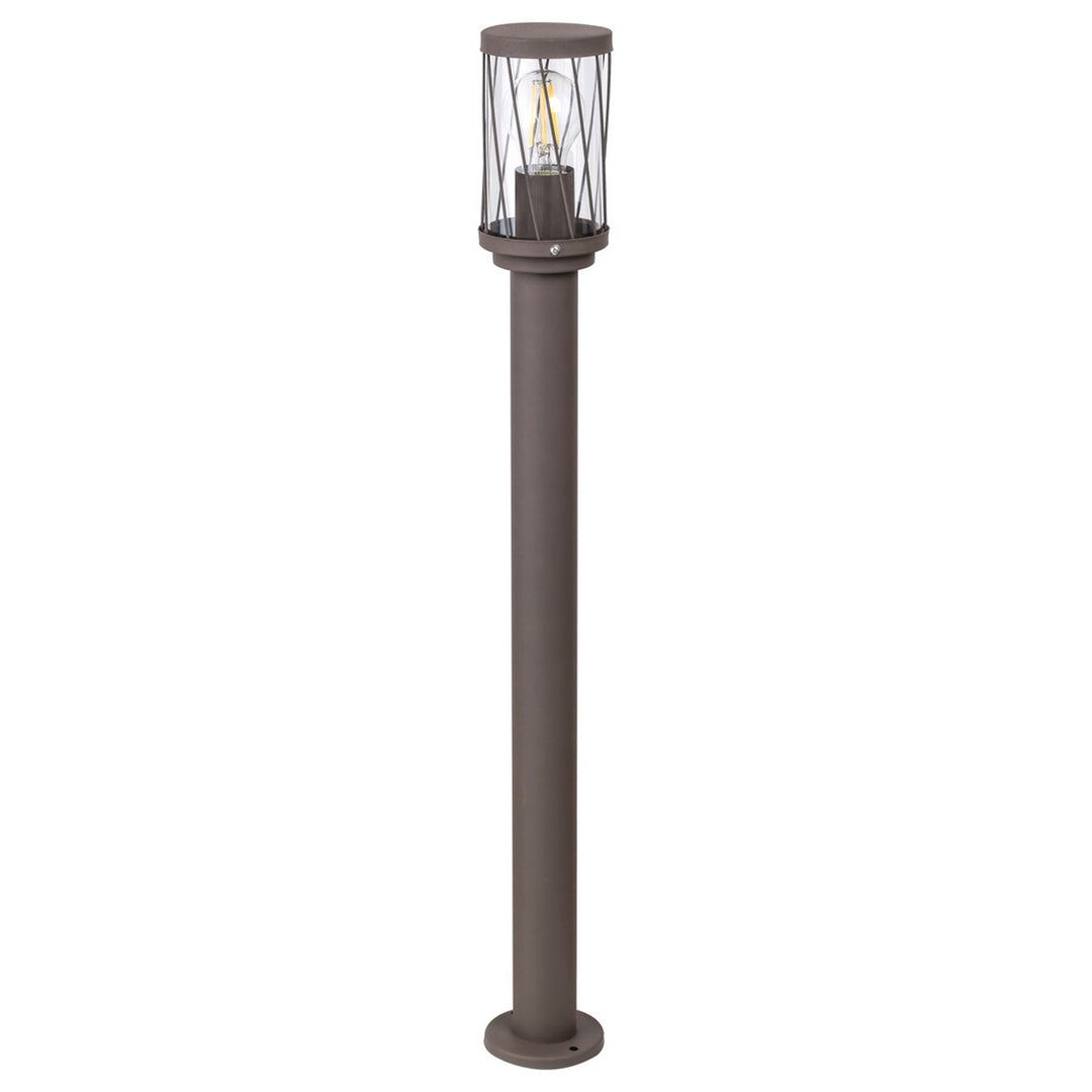 Rabalux Budapest staande tuinlamp, IP44, kleur bruin, E27-fitting, max. 40 W, 8890