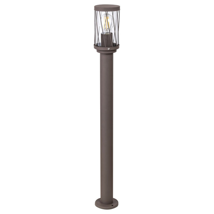 Rabalux Budapest staande tuinlamp, IP44, kleur bruin, E27-fitting, max. 40 W, 8890