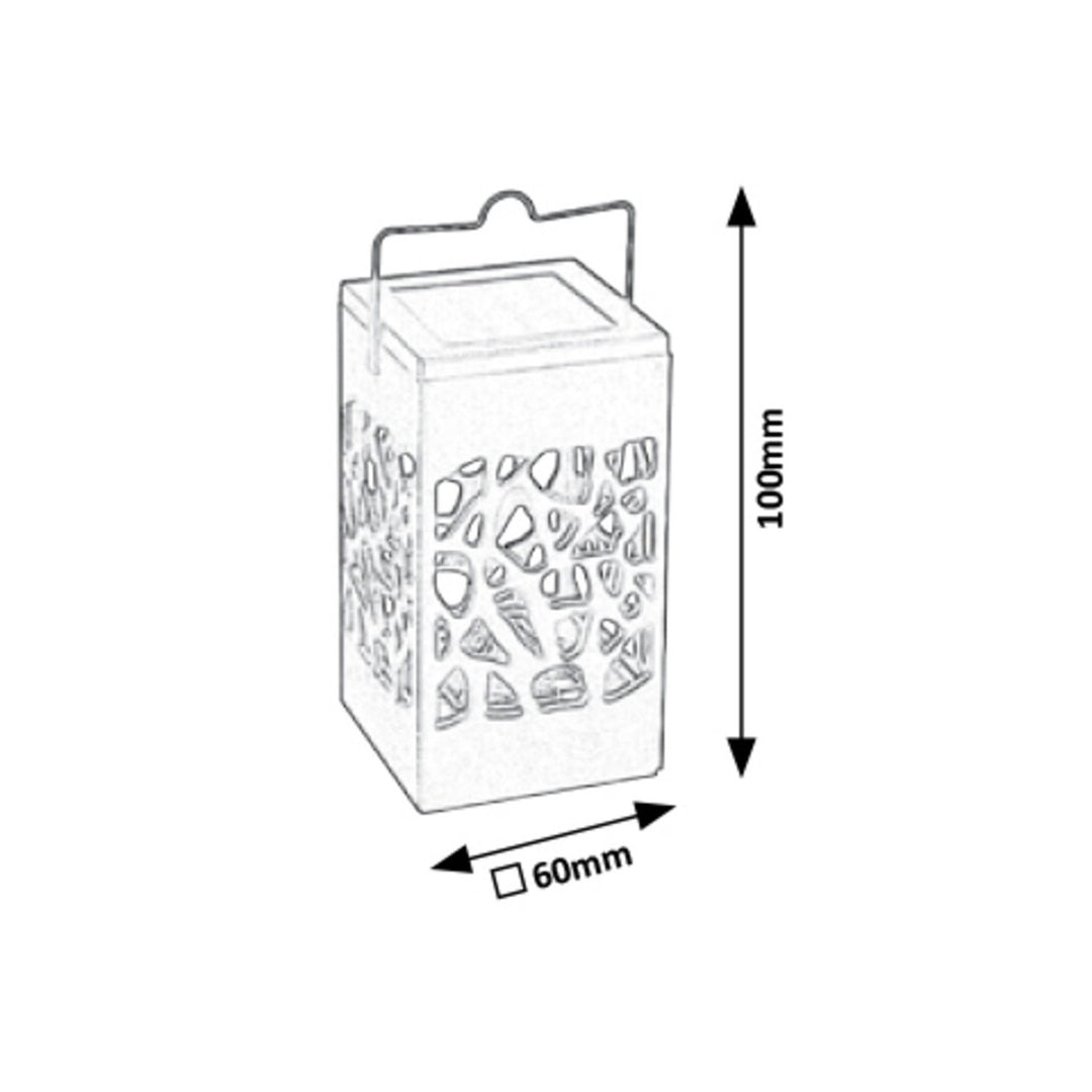 Mora-zonnelamp, 1 lm, beschermingsgraad IP23, kleur zwart, LED 0,07 W, 8948