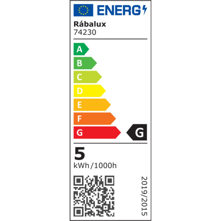 Rabalux Figen LED RGB-bureaulamp 5 W, zwart, IP20, 5000 K