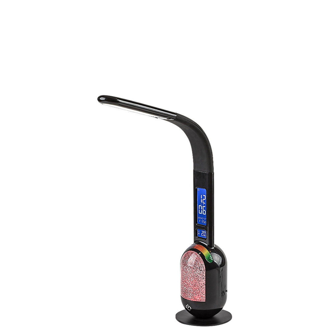 Rabalux Figen LED RGB-bureaulamp 5 W, zwart, IP20, 5000 K