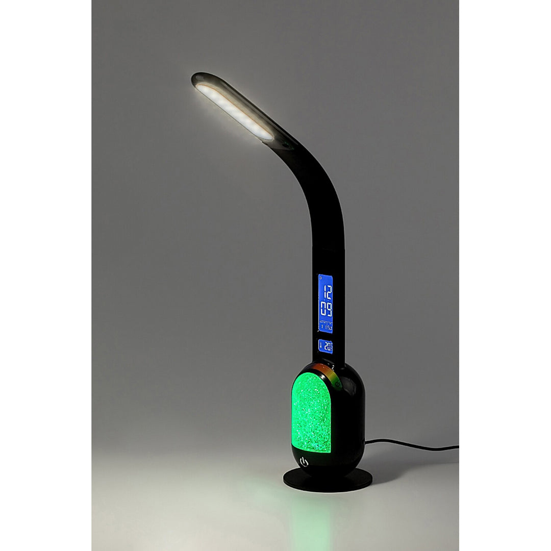 Rabalux Figen LED RGB-bureaulamp 5 W, zwart, IP20, 5000 K