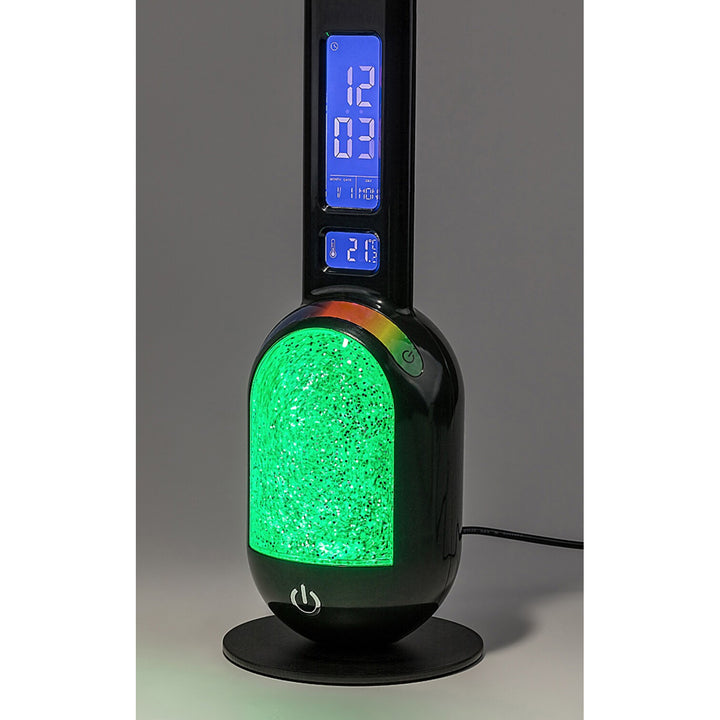 Rabalux Figen LED RGB-bureaulamp 5 W, zwart, IP20, 5000 K
