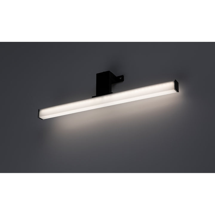 Rabalux Oliro LED-badkamerlamp 6 W, zwart, IP44, 4000 K, 75051
