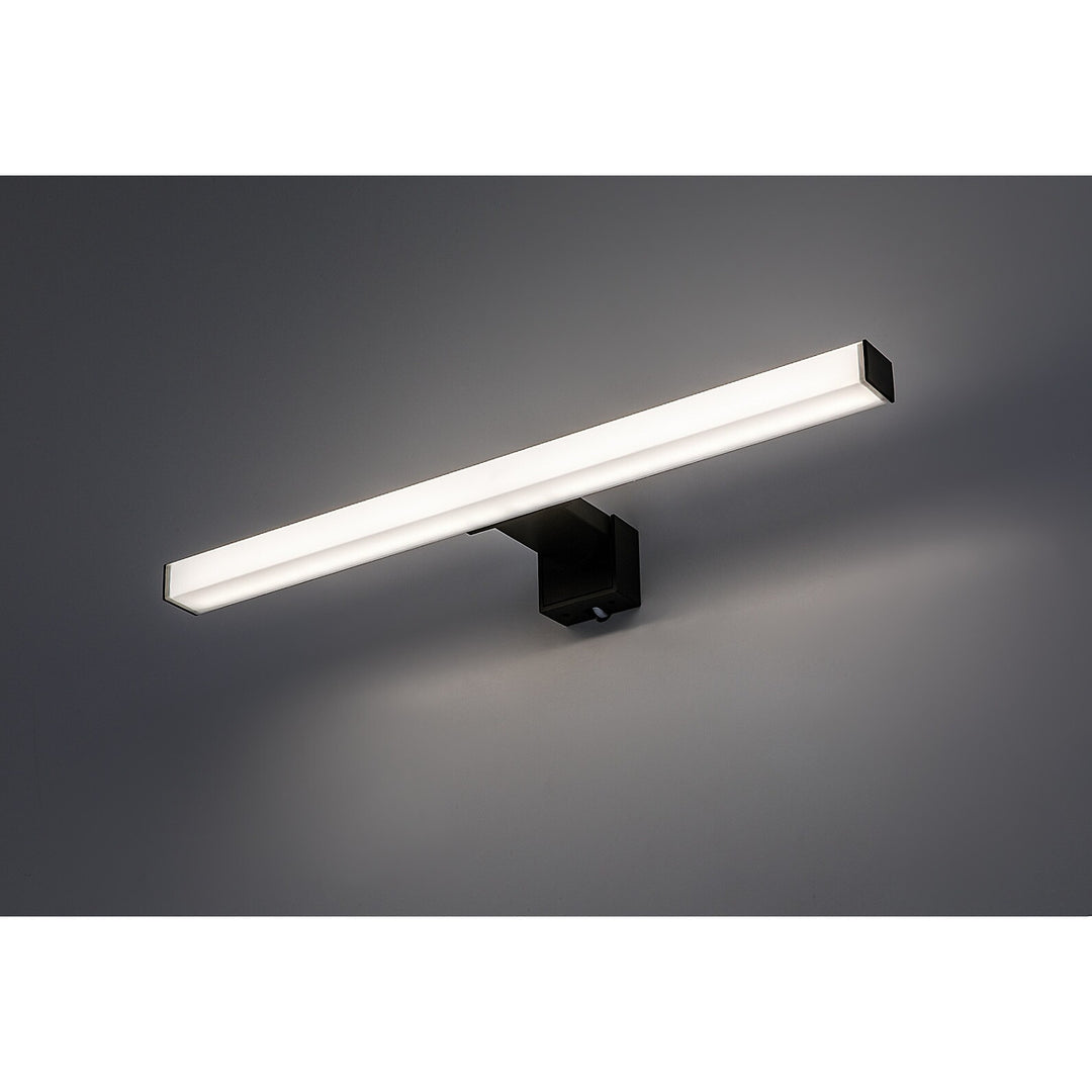 Rabalux Oliro LED-badkamerlamp 6 W, zwart, IP44, 4000 K, 75051