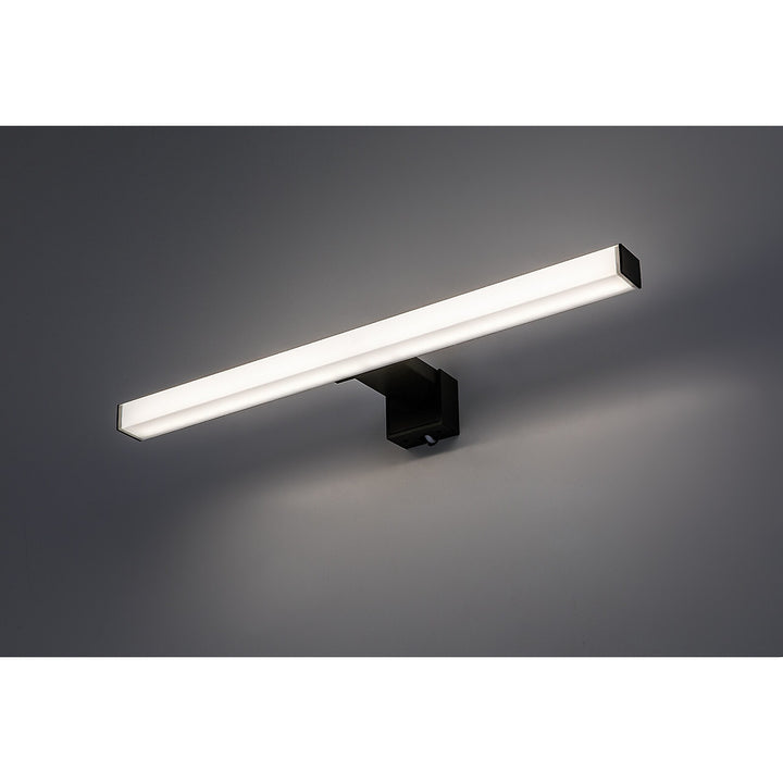 Rabalux Oliro LED-badkamerlamp 6 W, zwart, IP44, 4000 K, 75051
