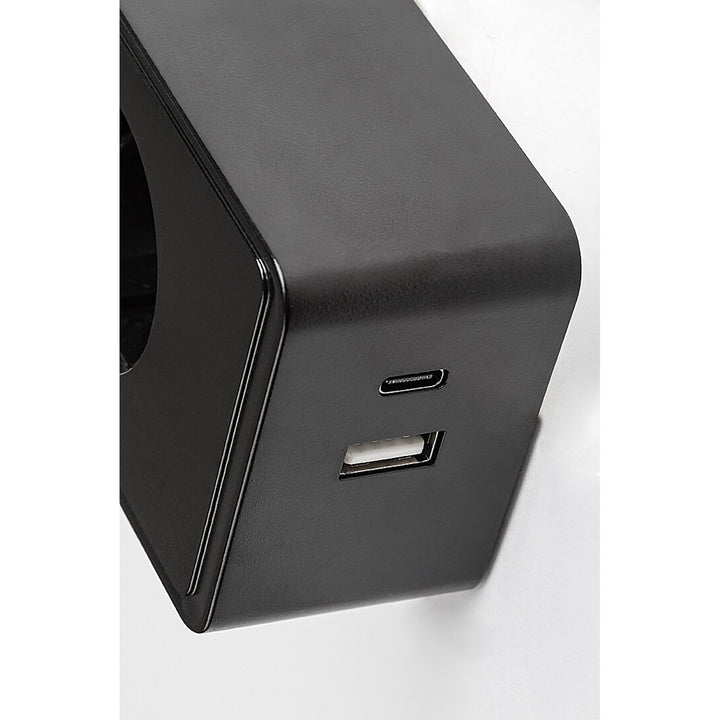 Rabalux Tivro wandlamp, LED 4 W, zwart, IP20, 3 kleurtemperatuurvarianten: 3000, 4000, 6000, 71283