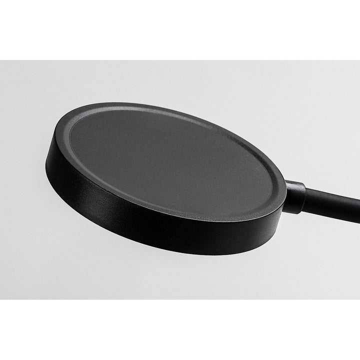 Rabalux Tivro wandlamp, LED 4 W, zwart, IP20, 3 kleurtemperatuurvarianten: 3000, 4000, 6000, 71283