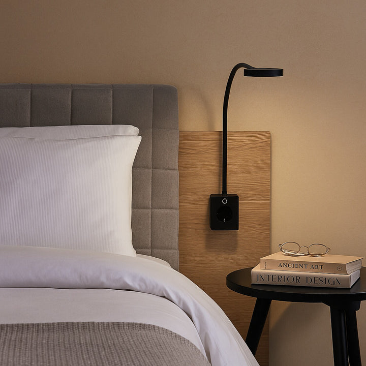 Rabalux Tivro wandlamp, LED 4 W, zwart, IP20, 3 kleurtemperatuurvarianten: 3000, 4000, 6000, 71283