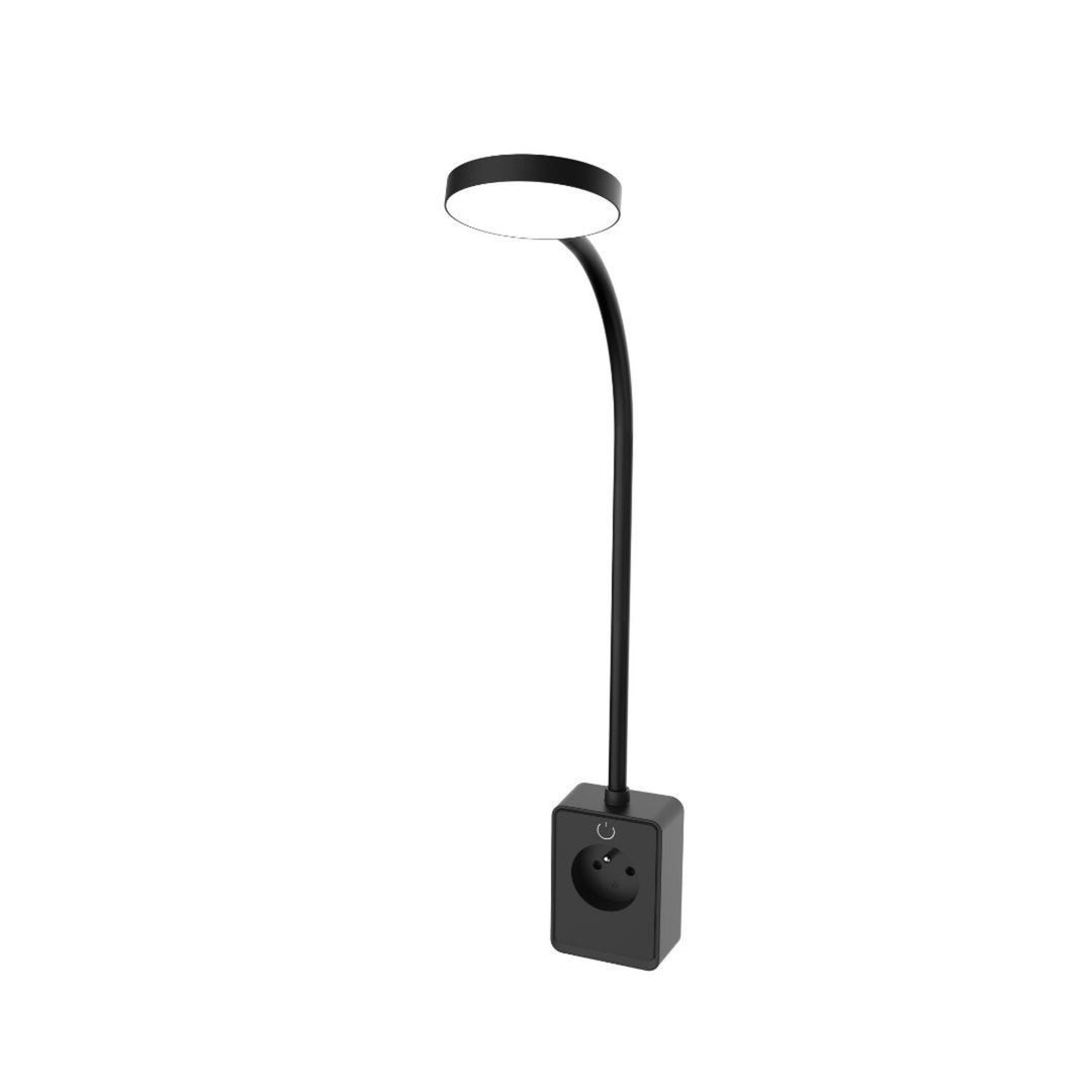 Rabalux Tivro wandlamp, LED 4 W, zwart, IP20, 3 kleurtemperatuurvarianten: 3000, 4000, 6000, 71283