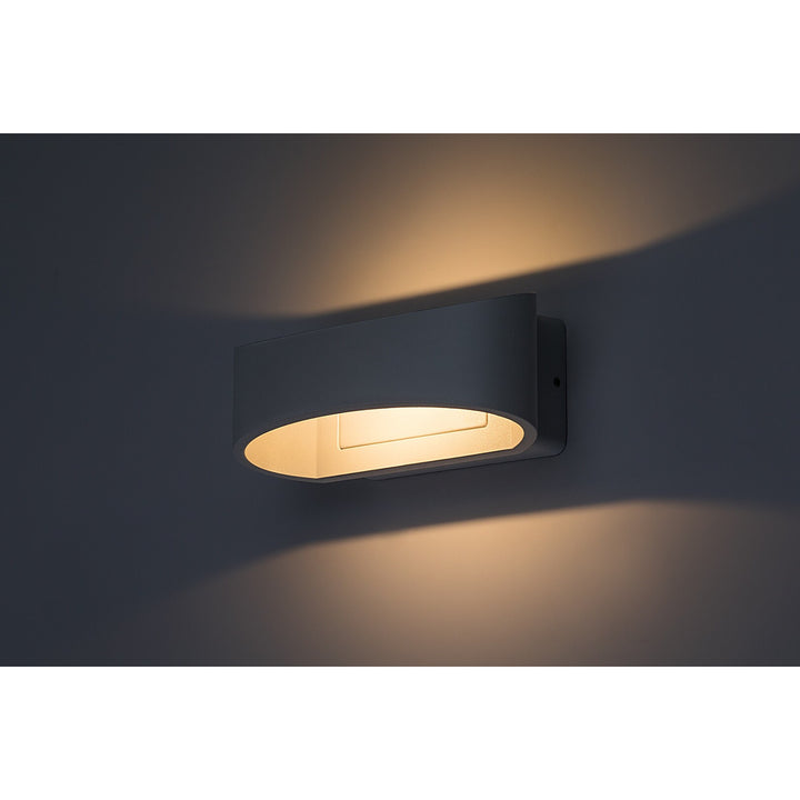 Rabalux Gerla buitenwandlamp, wit, LED 9 W, IP54, 3000 K, 77178