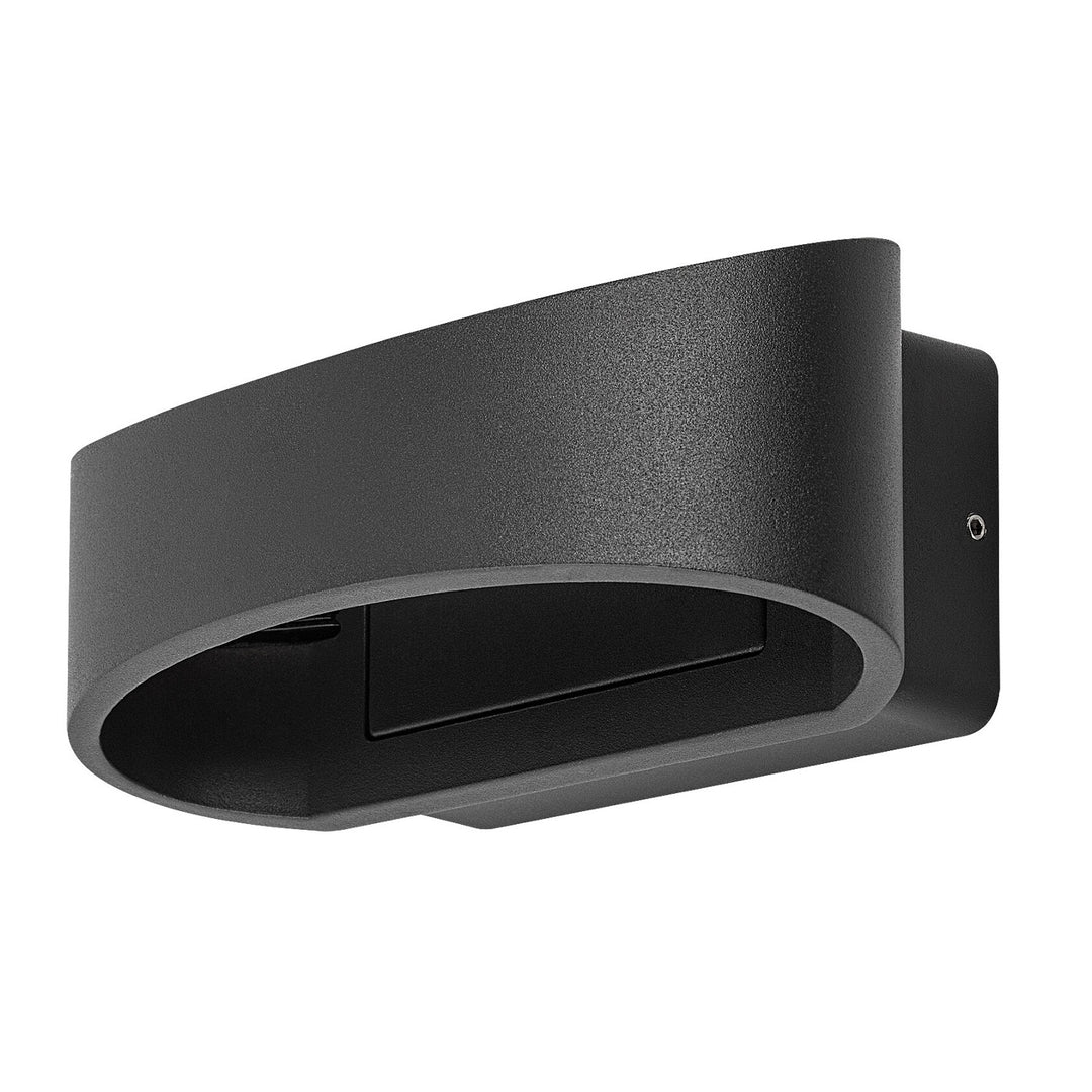 Rabalux Gerla buitenwandlamp, antraciet, LED 9 W, IP54, 3000 K, 77179