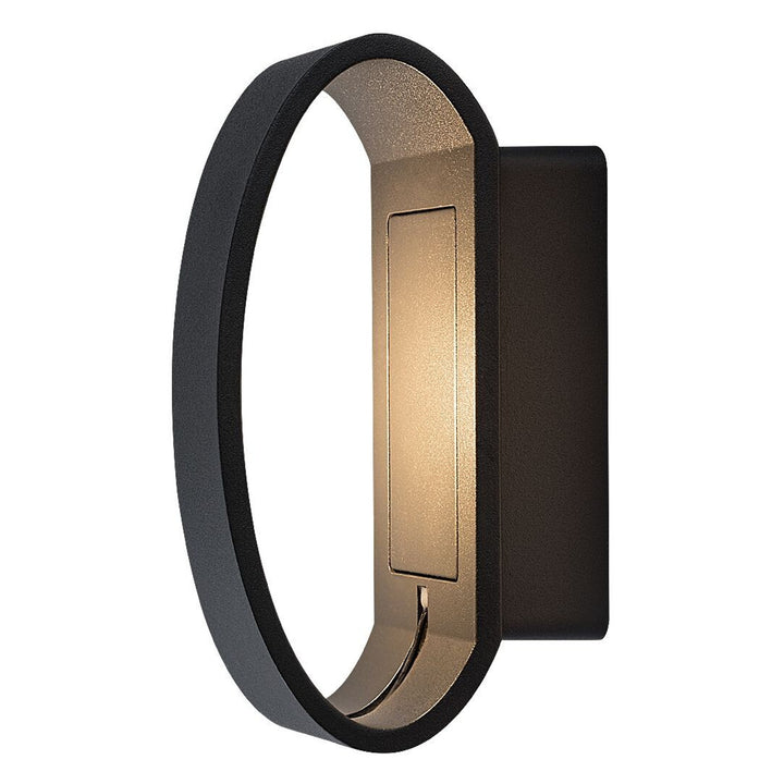 Rabalux Gerla buitenwandlamp, antraciet, LED 9 W, IP54, 3000 K, 77179