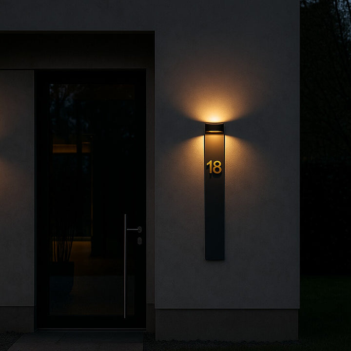 Rabalux Gerla buitenwandlamp, antraciet, LED 9 W, IP54, 3000 K, 77179