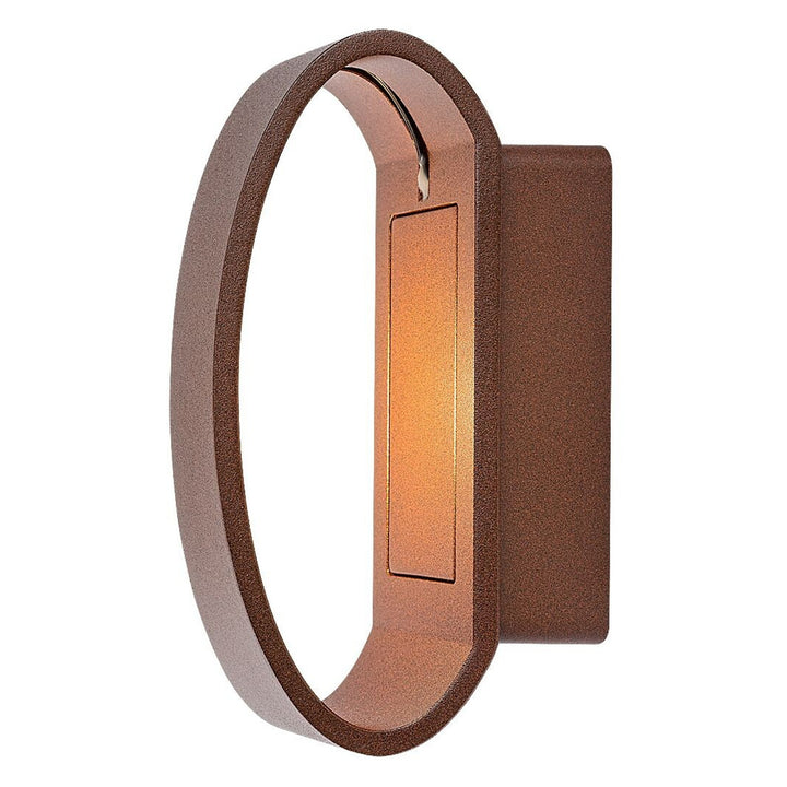 Rabalux Gerla buitenwandlamp, bruin, LED 9 W, IP54, 3000 K, 77180