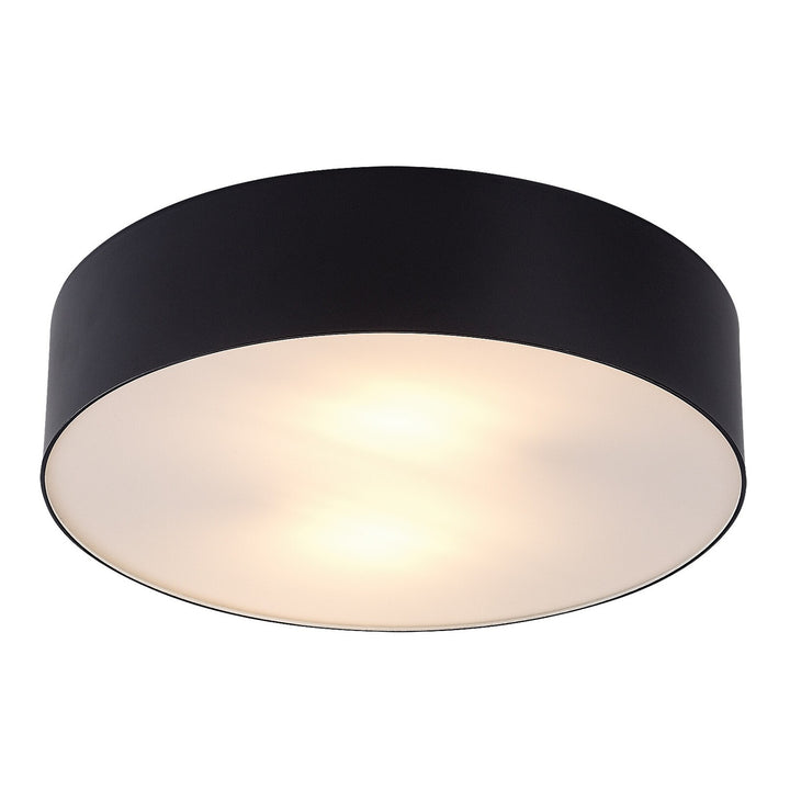 Rabalix Dolen-lamp, zwart, 2x E27, max. 9 W, IP43, 75065