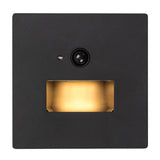 Lunca LED-lamp 1 W IP20 zwart 3000, 4500, 6500 K bewegingssensor, lichtsensor, 77197