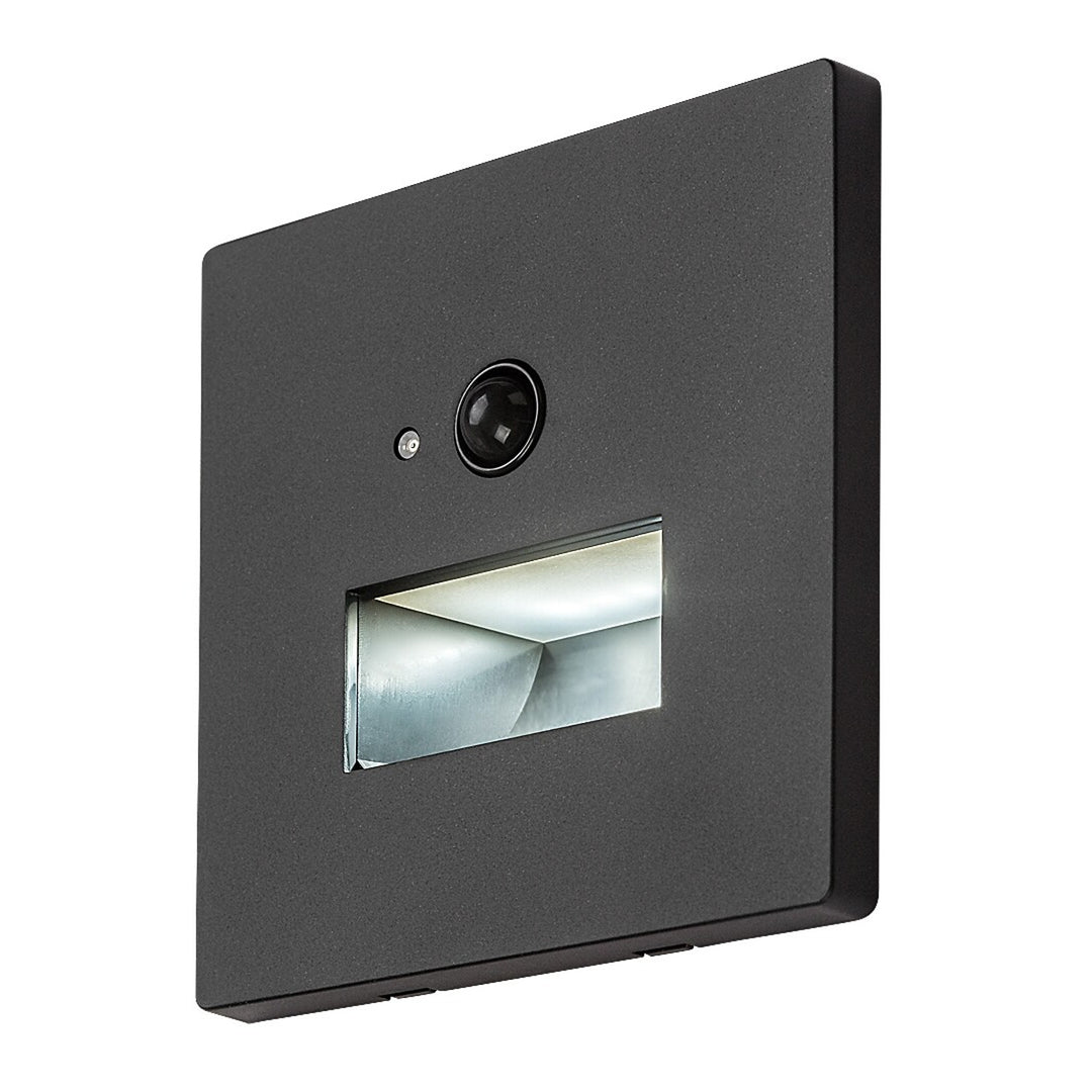 Lunca LED-lamp 1 W IP20 zwart 3000, 4500, 6500 K bewegingssensor, lichtsensor, 77197