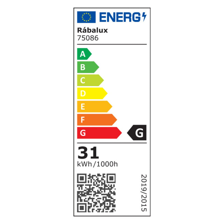 Rabalux Zerina plafondlamp, 31 W, IP40, wit, 3000-6500 K, geheugenfunctie, met afstandsbediening, timerfunctie, nachtlampje-effect, 75086
