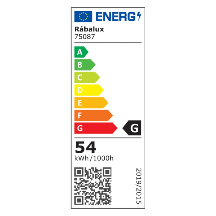 Rabalux Zerina plafondlamp, 54 W, IP40, wit, 3000-6500 K, geheugenfunctie, met afstandsbediening, timerfunctie, nachtlampje-effect, 75087