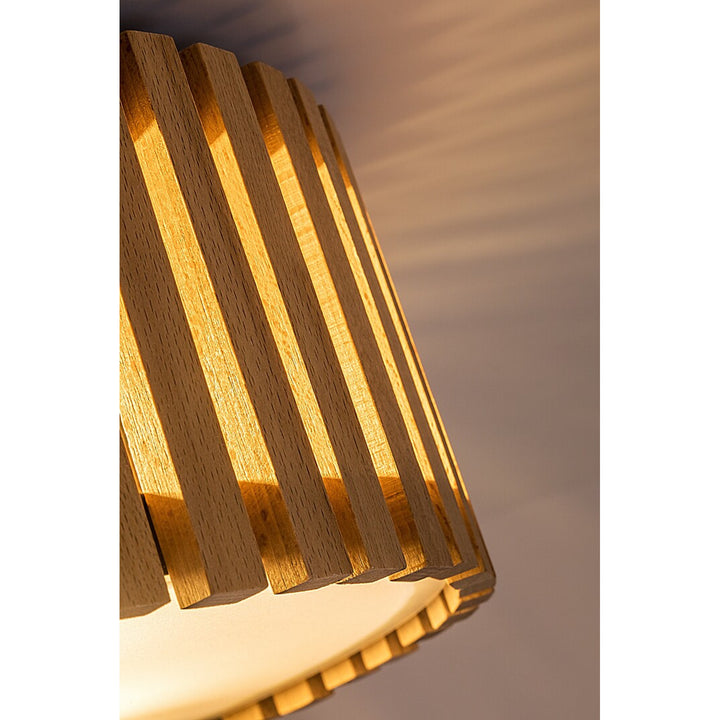Rabalux Noxelle plafondlamp E27 3x MAX 25W IP20 matzwart/hout, 71420