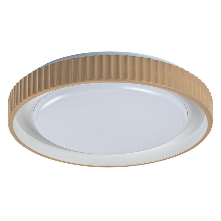 Pastello LED-lamp 48 W IP20 grijs-beige 3000-6500 K, geheugenfunctie met afstandsbediening, timerfunctie, nachtlampje-effect, 71345