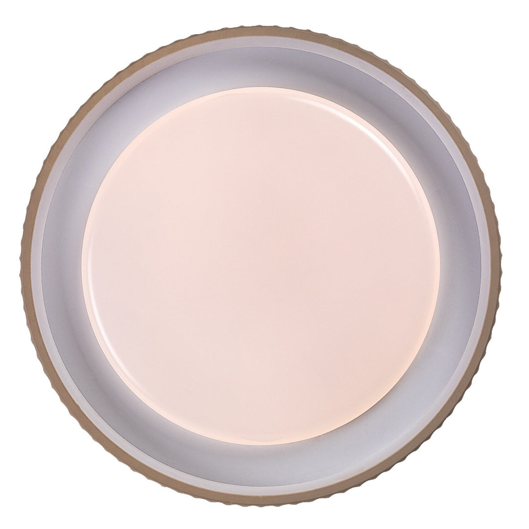 Pastello LED-lamp 48 W IP20 grijs-beige 3000-6500 K, geheugenfunctie met afstandsbediening, timerfunctie, nachtlampje-effect, 71345
