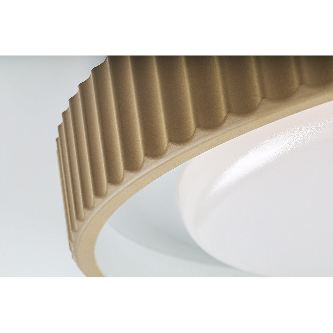 Pastello LED-lamp 48 W IP20 grijs-beige 3000-6500 K, geheugenfunctie met afstandsbediening, timerfunctie, nachtlampje-effect, 71345