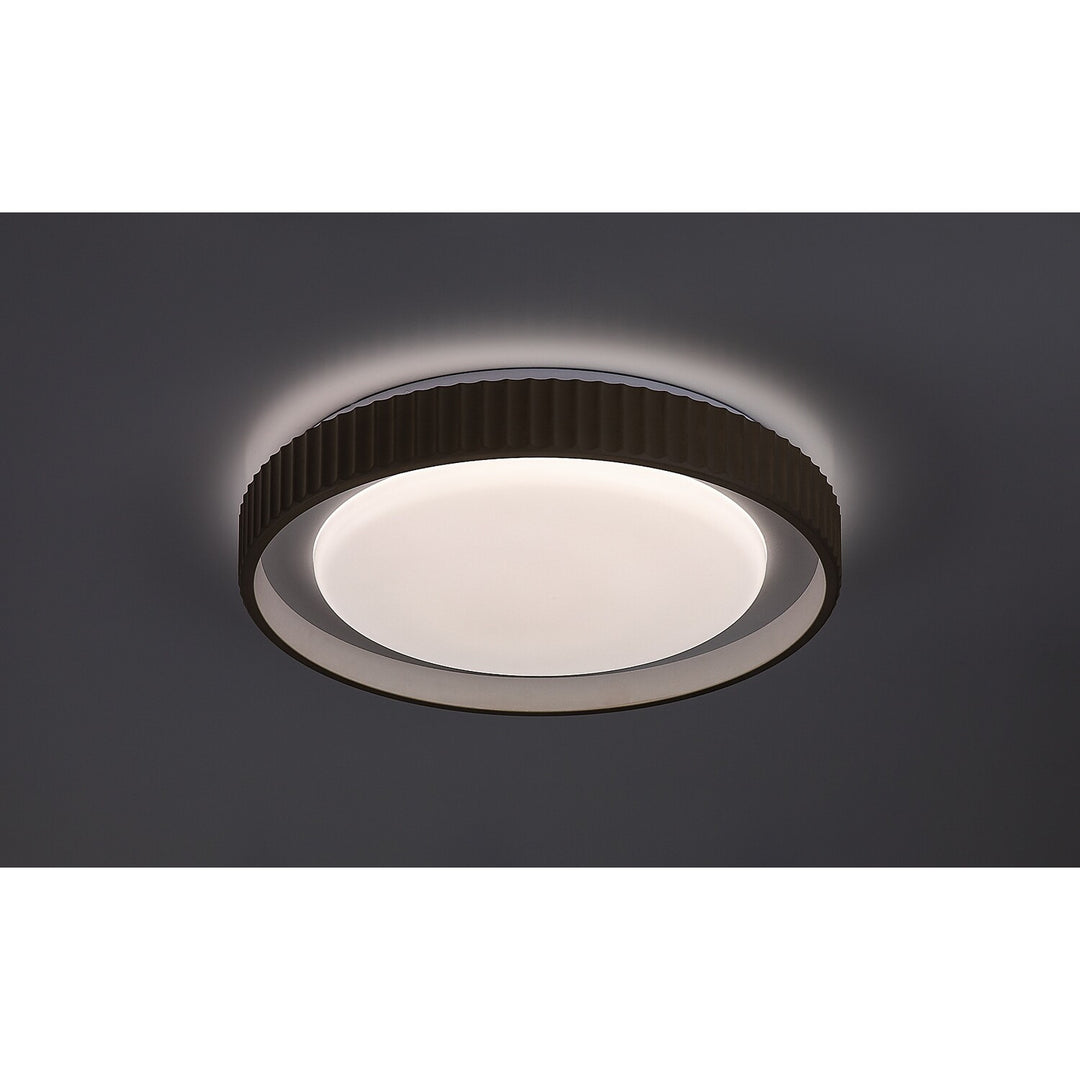 Pastello LED-lamp 48 W IP20 grijs-beige 3000-6500 K, geheugenfunctie met afstandsbediening, timerfunctie, nachtlampje-effect, 71345