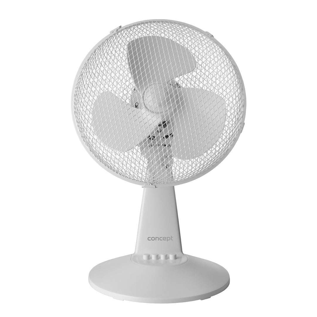 Concept-burea ventilator, wit, 3 snelheidsstanden, oscillatie, stille werking, verstelbare kantelhoek, VS5040