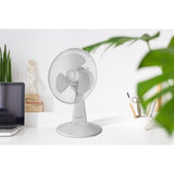 Concept-burea ventilator, wit, 3 snelheidsstanden, oscillatie, stille werking, verstelbare kantelhoek, VS5040