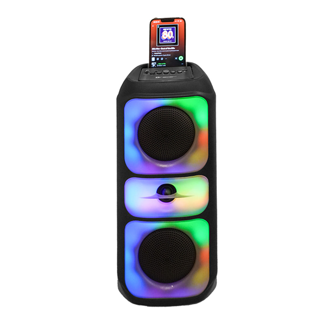 Tracer draadloze luidspreker, Bluetooth 5.0, RMS-vermogen 20 W, karaokemodus, microfoon, Powervox P2 TWS
