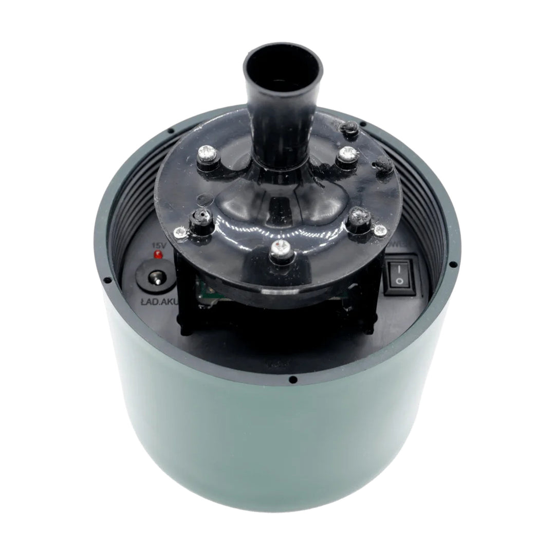 Professionele akoestische afschrikker voor mollen en woelmuizen, accu van 4400 mAh, IP65, Viano OK1