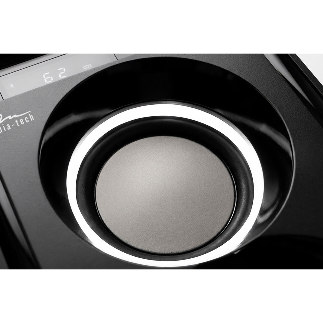 Draagbare Bluetooth-luidspreker OVERBOX MT3186, FM-radio, ondersteuning voor SD-kaarten en USB, RMS-vermogen 30 W, Mediatech