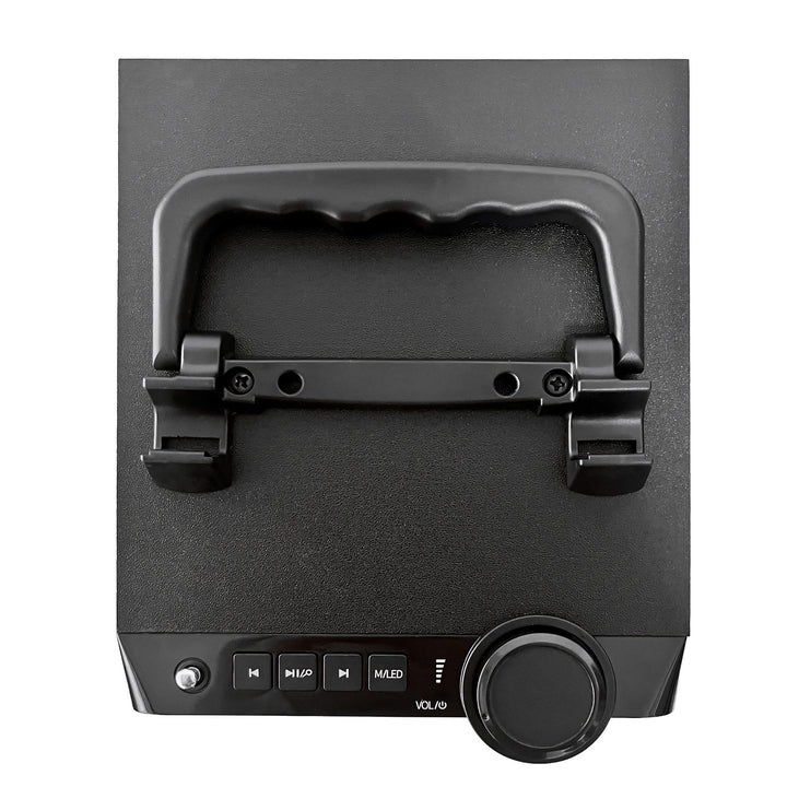 Draagbare Bluetooth-luidspreker OVERBOX MT3186, FM-radio, ondersteuning voor SD-kaarten en USB, RMS-vermogen 30 W, Mediatech