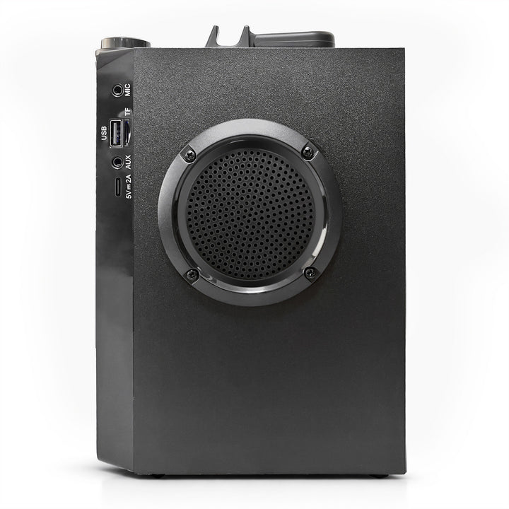 Draagbare Bluetooth-luidspreker OVERBOX MT3186, FM-radio, ondersteuning voor SD-kaarten en USB, RMS-vermogen 30 W, Mediatech