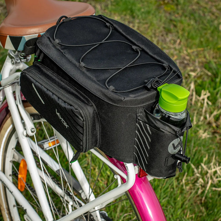 Fietstas voor op de bagagedrager, achter, inhoud 12 l, waterdicht, Vayox